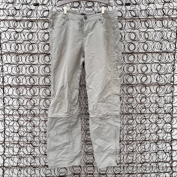 Kuhl WOMENS convertible cargo zip off pants 14 REGULAR - Picture 1 of 5